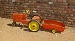 zeldzame oude ijzeren traptractor tractor trapauto, Ophalen