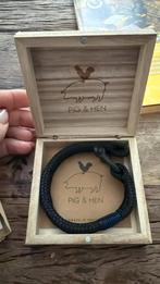 Nieuwe Pig & Hen Armband, Ophalen of Verzenden, Nieuw, Zwart, Overige materialen