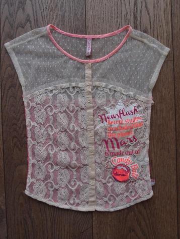 Erg mooi meisjes DIDI bloesje blouse korte mouw maat 6 / 116 beschikbaar voor biedingen