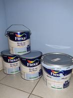 Flexa muurverf grijsblauw 7 liter, Doe-het-zelf en Verbouw, Ophalen, Nieuw, Verf, 5 tot 10 liter