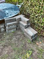 Stapelblokken antraciet, Tuin en Terras, Tegels en Klinkers, Ophalen, Overige materialen, Overige typen, Zo goed als nieuw