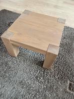 Bijzettafel, Huis en Inrichting, Tafels | Bijzettafels, Ophalen, Minder dan 45 cm, Gebruikt, Vierkant