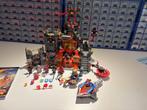 LEGO Nexo Knights set – Jestro’s vulkaanbasis (70323), Ophalen of Verzenden, Zo goed als nieuw