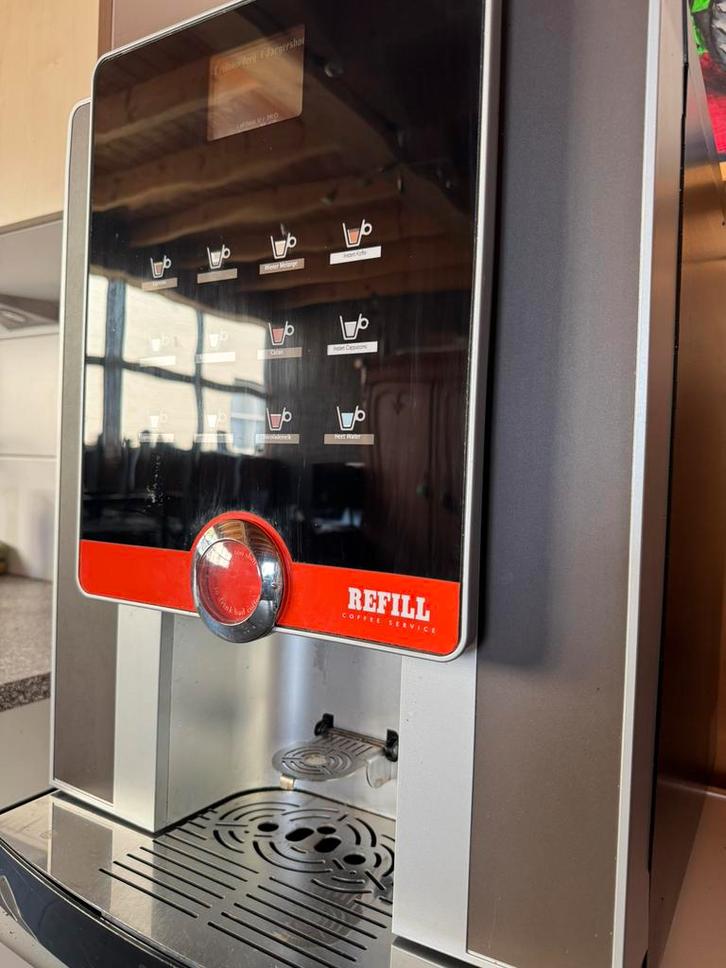 horeca automatisch koffiezetapparaat bonen, Witgoed en Apparatuur, Koffiezetapparaten, Zo goed als nieuw, Koffiemachine, 10 kopjes of meer