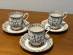 Royal Albert | Bone China ‘Silver Birch’ kopjes | 3 stuks, Antiek en Kunst, Antiek | Servies los, Ophalen of Verzenden