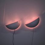 Set Flos Quarto wandlampen Tobia Scarpa Italie jaren 70, Gebruikt, Ophalen of Verzenden, Onbekend, Onbekend