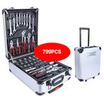 Gereedschapstrolley 799-delig Gevuld, Ophalen of Verzenden, Nieuw