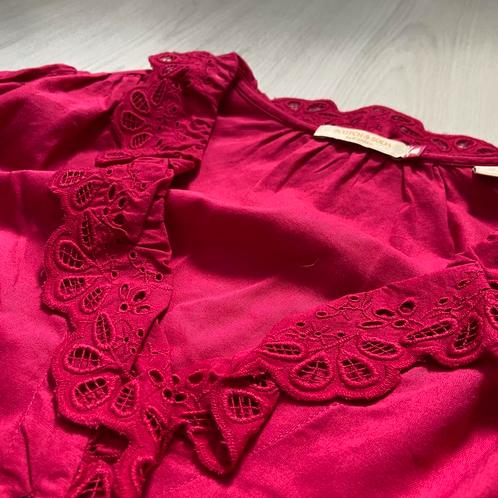 frambozen roze SCOTCH AND SODA blouse mt 40, Kleding | Dames, Blouses en Tunieken, Zo goed als nieuw, Maat 38/40 (M), Roze, Verzenden