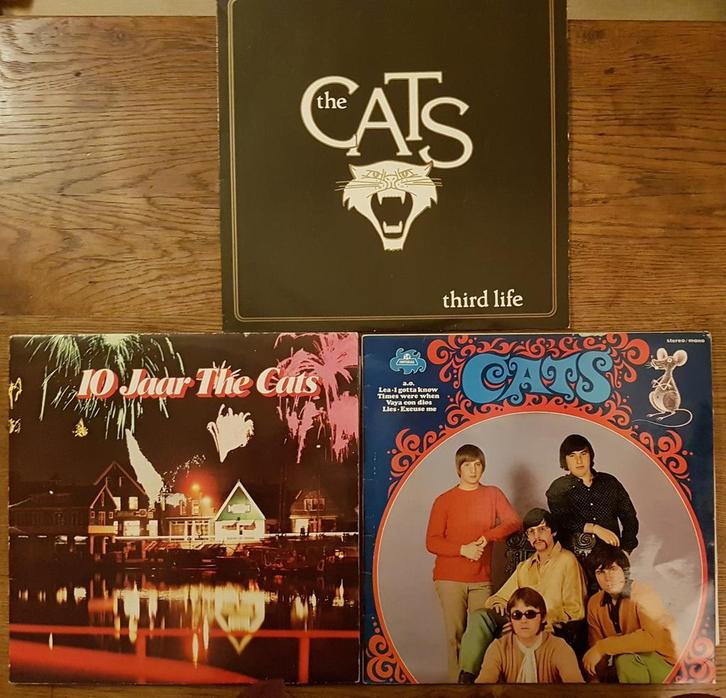 3 LP's van The Cats uit verschillende periodes voor €8,50, Cd's en Dvd's, Vinyl | Pop, Gebruikt, 1960 tot 1980, 12 inch, Ophalen of Verzenden