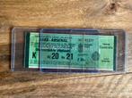 Europacup 1971/72 ticket -  Ajax - Arsenal, Verzenden, Gebruikt, Ajax, Overige typen