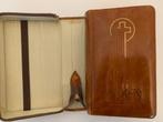 antieke missaal in leren cassette, Ophalen of Verzenden