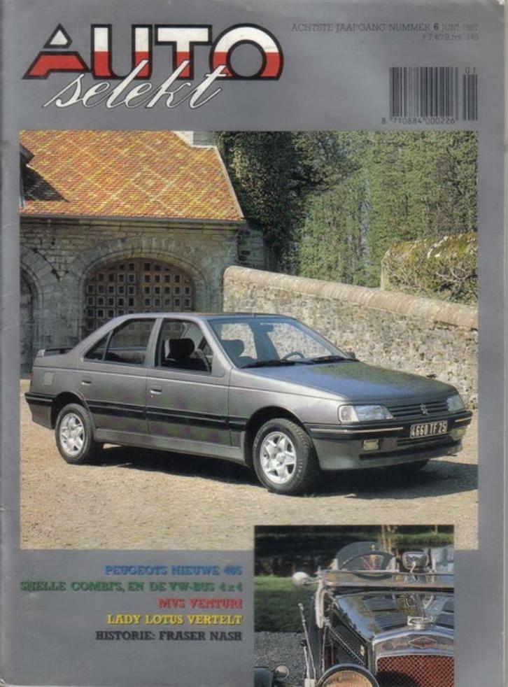 Autoselekt 6 1987: VW Caravelle Syncro - Irmscher Opel Omega, Boeken, Auto's | Folders en Tijdschriften, Gelezen, Algemeen, Ophalen of Verzenden