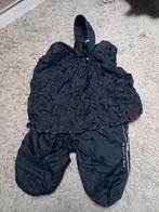 Deryan regenbroek plus cape, Kleding | Dames, Jassen | Winter, Ophalen of Verzenden, Zo goed als nieuw, Zwart