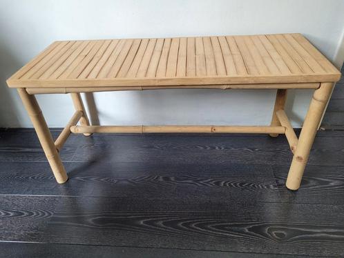 Bankje, licht hout., Huis en Inrichting, Overige Huis en Inrichting, Zo goed als nieuw, Ophalen
