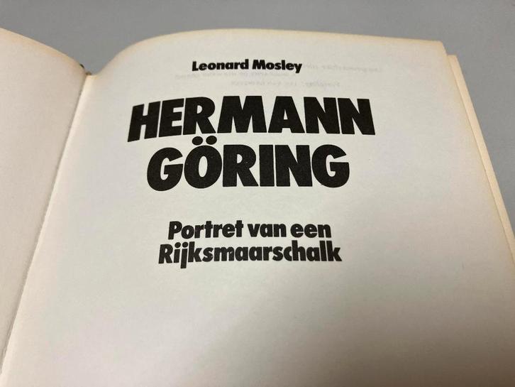 Hermann Goring Portret van een Rijksmaarschalk, Boeken, Oorlog en Militair, Gelezen, Algemeen, Tweede Wereldoorlog, Ophalen of Verzenden
