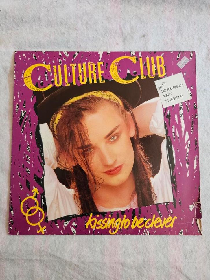 Culture Club Kissing to be clever Lp, Cd's en Dvd's, Vinyl | Pop, Zo goed als nieuw, 1980 tot 2000, Overige formaten, Ophalen of Verzenden