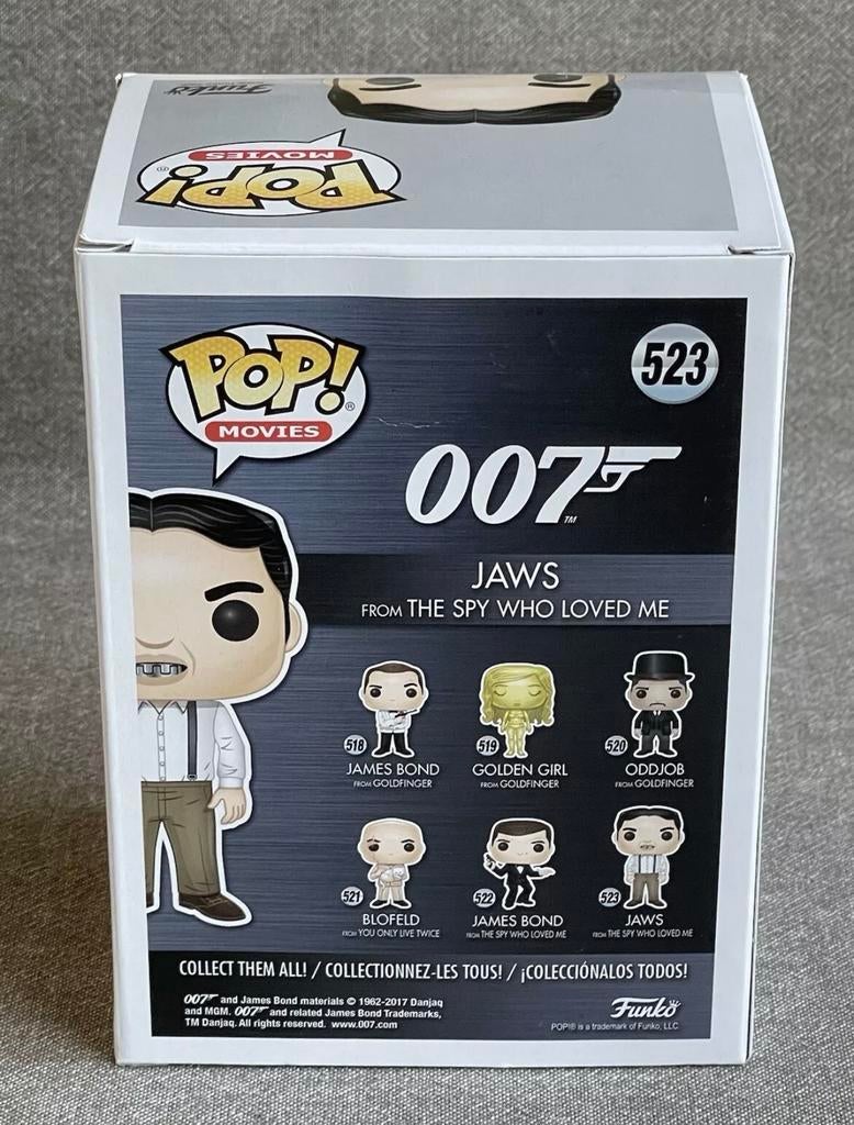 James Bond | 007 Spy Who Loved Me | Jaws #523 | Funko Pop, Ophalen of Verzenden, Nieuw