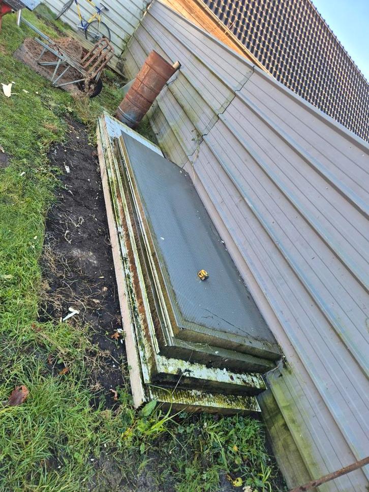 Partij Sandwichpanelen - Restpartij, Doe-het-zelf en Verbouw, Platen en Panelen, Gebruikt, Overige materialen, 20 tot 50 mm, Ophalen
