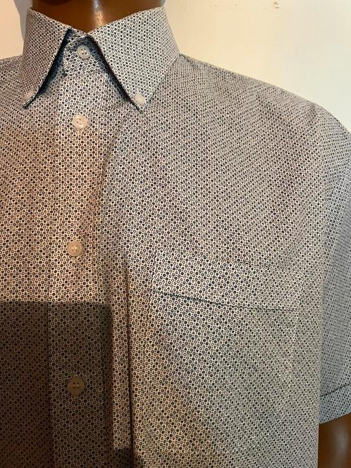 NORTHWEST overhemd met korte mouw XL origineel ZGAN, Kleding | Heren, Overhemden, Zo goed als nieuw, Halswijdte 43/44 (XL), Blauw