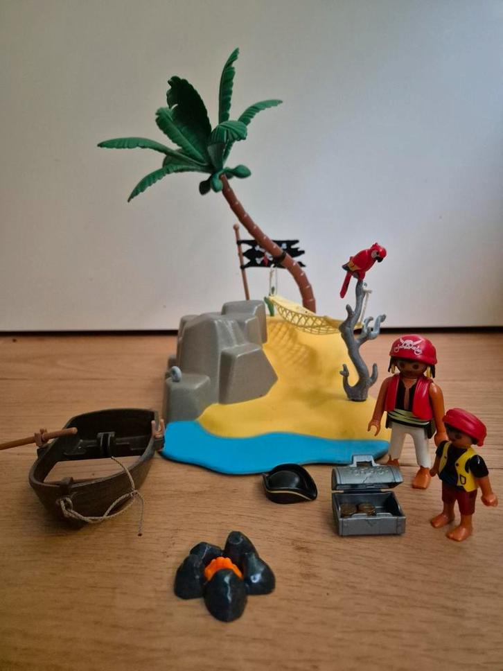 Playmobil Piraten Schateiland (4139), Kinderen en Baby's, Speelgoed | Playmobil, Zo goed als nieuw, Complete set, Ophalen