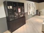 zwarte mango houten kast  showroommodel 206 x 160 x 50 cm, Ophalen, Nieuw, 75 m² of meer