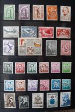 Verzameling 7 Kaarten Klassieke Postzegels België No. 9 Gest, Postzegels en Munten, Postzegels | Europa | België, Ophalen, Met stempel