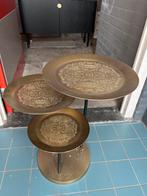 Loods 5 Bijzettafel - Goud/Zwart, Ophalen, Minder dan 45 cm, Minder dan 55 cm, Gebruikt