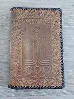Olympische Spelen Moskou Portefeuille 1980, Overige merken, Bruin, Ophalen of Verzenden, Zo goed als nieuw