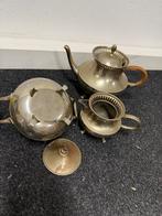 Vintage Tinnen Theeservies, Ophalen of Verzenden