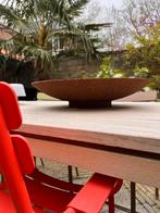 Cortenstalen vuurschaal, Tuin en Terras, Ophalen, Gebruikt