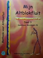 Nieuw Altblokfluit Deel 3 - Speelboek, Werkboek, CD, Muziek en Instrumenten, Bladmuziek, Les of Cursus, Nieuw, Ophalen of Verzenden