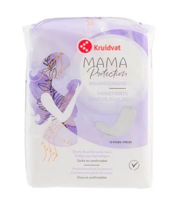 2 nieuwe verpakkingen Kruidvat Mama Protection Kraamverband beschikbaar voor biedingen