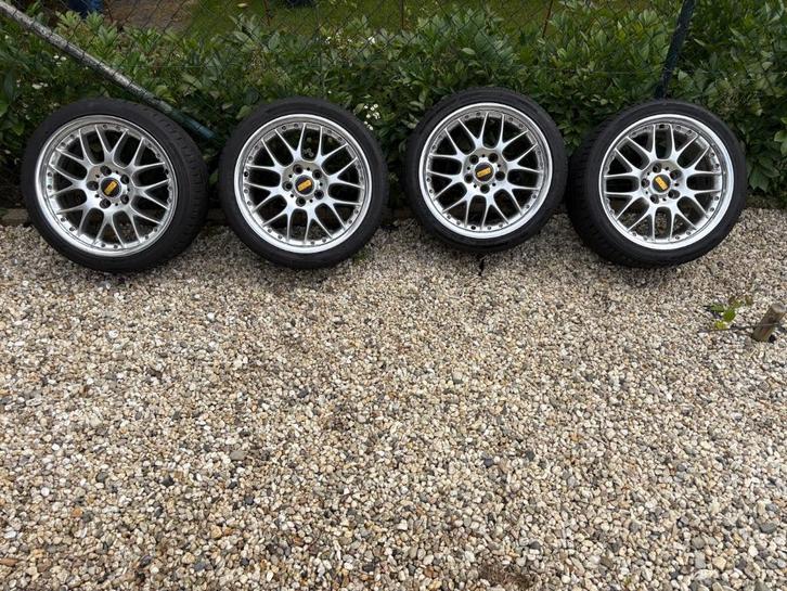 BBS RX 507 BMW Breedset E36 E46 18 inch, Auto-onderdelen, Banden en Velgen, Velg(en), Zomerbanden, 18 inch, 255 mm, Personenwagen