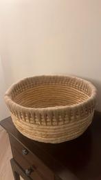 West Elm Basket Rattan Wicker Bowl x 2 SET 45x20CM, Ophalen, Zo goed als nieuw, Rechthoekig, Riet