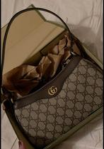 Gloednieuwe Gucci Ophidia Tas in Doos, Bruin, Nieuw, Ophalen of Verzenden, Handtas