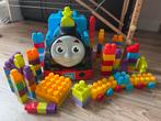 Mega Bloks Thomas de Trein met 90 Blokken, Ophalen, Zo goed als nieuw, 6 maanden tot 2 jaar