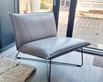 Jess Fauteuill Earl laag + hocker Grey, Huis en Inrichting, Fauteuils, Ophalen, Zo goed als nieuw