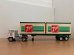 Matchbox USA truck met oplegger 7-up, Ophalen of Verzenden, Gebruikt, Bus of Vrachtwagen, Matchbox