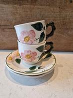 Prachtige kop en schotel Villeroy & Boch Wild Rose, Ophalen of Verzenden, Zo goed als nieuw, Kop en/of schotel