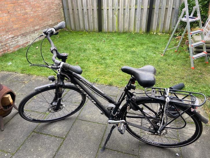 Sportieve stadsfiets, Fietsen en Brommers, Fietsen | Dames | Damesfietsen, Gebruikt, Overige merken, Versnellingen, 47 tot 50 cm