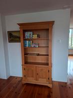 Boekenkast blank eikenhout  hoog203 breed 100 diep 34, Ophalen