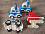Duplo Politie & Brandweer Set, Ophalen of Verzenden, Gebruikt, Losse stenen, Duplo