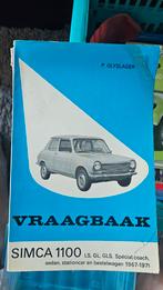 Simca 1100 Vraagbaak - P. Olyslager, Ophalen of Verzenden