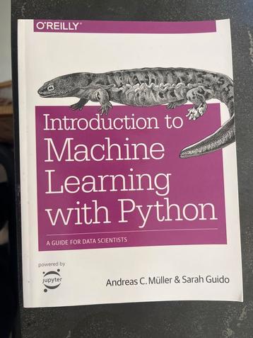 Machine Learning met Python - Boek beschikbaar voor biedingen