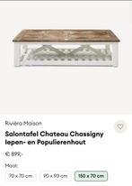 Riviera Maison salontafel, Ophalen, 100 tot 150 cm, 50 tot 100 cm, Zo goed als nieuw