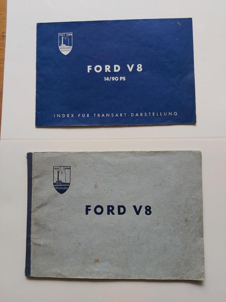 Ford V8 1938, Auto diversen, Handleidingen en Instructieboekjes, Ophalen of Verzenden