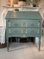 Prachtige gerystylde vintage secretaire, Huis en Inrichting, Kasten | Secretaires, Ophalen, Gebruikt, Brocante
