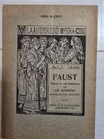 Vlaanderens Opera-Gids - Faust 1928, Ophalen of Verzenden, Gelezen, Ch. Gounod, Catalogus
