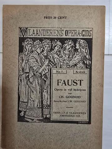 Vlaanderens Opera-Gids - Faust 1928 beschikbaar voor biedingen