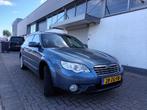 Subaru Legacy 2.5 Outback AUT AWD 2008 Blauw LPG 3  trekhaak, Auto's, Subaru, Automaat, Beige, 4 cilinders, Legacy